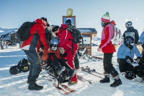Pla d'Espiolets - Accessible skiing